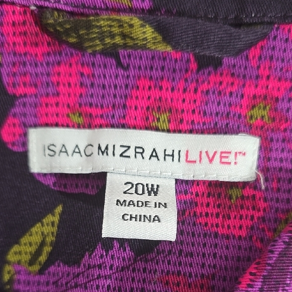 Isaac Mizrahi Live Floral Jean Jacket - Picture 3 of 10